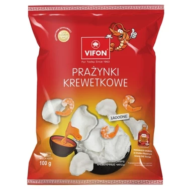 Vifon Prażynki krewetkowe łagodne 100 g - 1