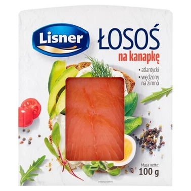 Lisner Łosoś na kanapkę 100 g - 0
