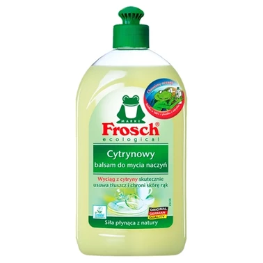 Frosch ecological Balsam do mycia naczyń cytrynowy 500 ml - 1