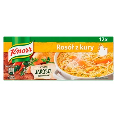 Knorr Rosół z kury 120 g (12 x 10 g) - 4