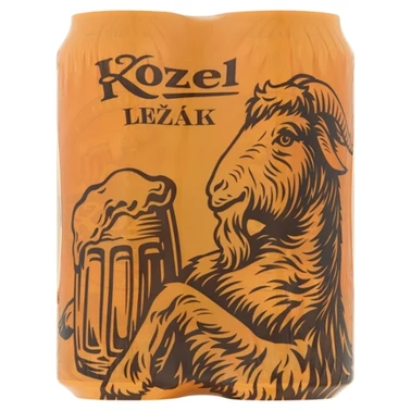 Kozel Ležák Piwo jasne 2 l (4 x 0,5 l) - 7