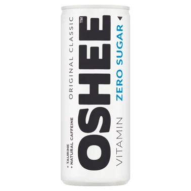 Oshee Vitamin Zero Sugar Gazowany napój energetyzujący 250 ml - 3