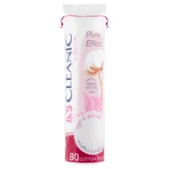 Cleanic Pure Effect Płatki kosmetyczne 80 sztuk