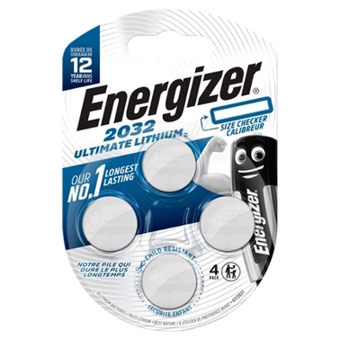 Energizer CR2032 3 V Baterie litowe 4 sztuki - 2