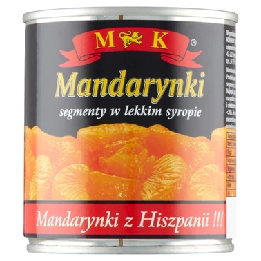 MK Mandarynki w lekkim syropie 312 g - 1