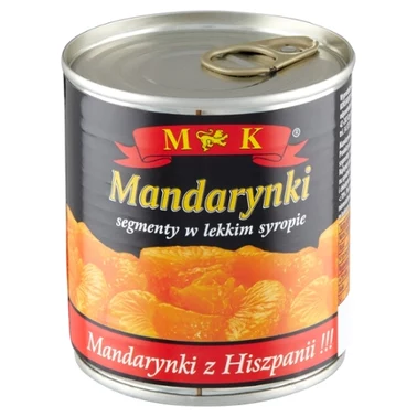 MK Mandarynki w lekkim syropie 312 g - 0