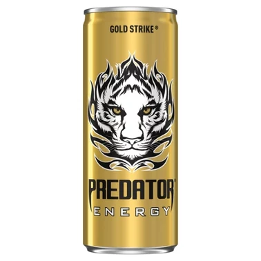 Predator Energy Gold Strike Gazowany napój energetyczny 250 ml - 1