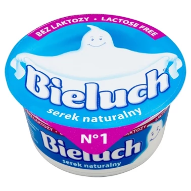 Bieluch Serek naturalny bez laktozy 150 g - 0