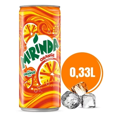 Mirinda Napój gazowany o smaku pomarańczowym 330 ml - 8