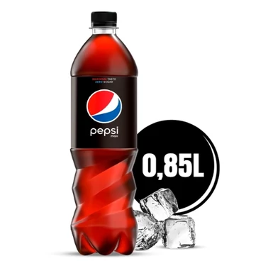 Pepsi-Cola Zero cukru Napój gazowany 0,85 l - 9