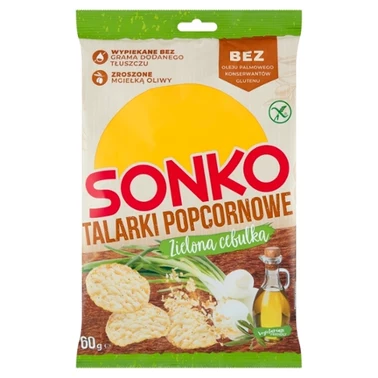 Sonko Chipsy kukurydziane zielona cebulka 60 g - 1