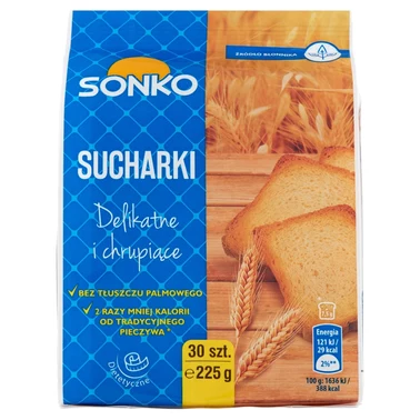Sonko Sucharki 225 g (30 sztuk) - 1