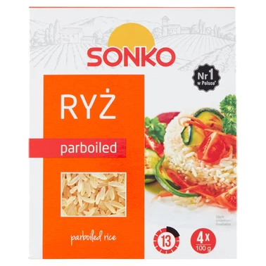 Sonko Ryż parboiled 400 g (4 x 100 g) - 2