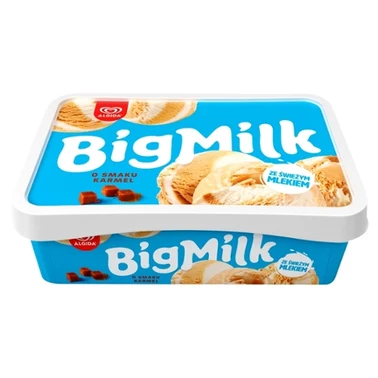 Big Milk Lody o smaku karmel 1000 ml - 0
