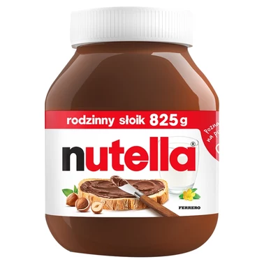 Nutella Krem do smarowania z orzechami laskowymi i kakao 825 g - 8