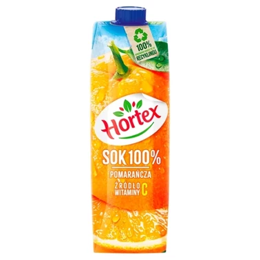 Hortex Sok 100 % pomarańcza 1 l - 3