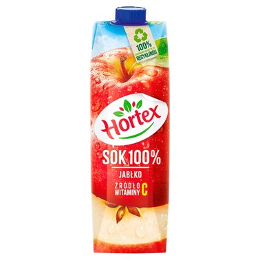 Hortex Sok 100 % jabłko 1 l - 2