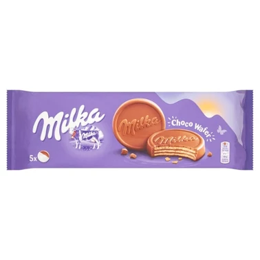 Milka Choco Wafer Wafelek z kremem kakaowym oblany czekoladą mleczną 150 g (5 x 30 g) - 6