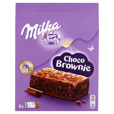 Milka Choco Brownie Ciastka z czekoladą i kawałkami czekolady mlecznej 150 g (6 sztuk) - 3