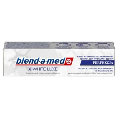 Blend-a-med 3DWhite Luxe Perfection Pasta do zębów 75 ml - 8