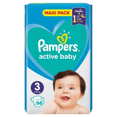 Pampers Active Baby 3, 66 Pieluszek,6kg-10kg - 8