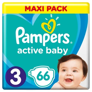 Pampers Active Baby 3, 66 Pieluszek,6kg-10kg - 7