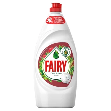 Fairy Clean & Fresh Granat Płyn do mycia naczyń 900 ml - 0