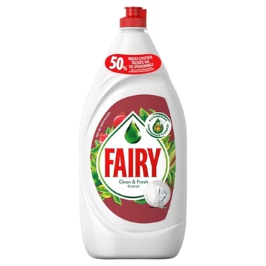 Fairy Clean & Fresh Granat Płyn do mycia naczyń 1,35 l - 0