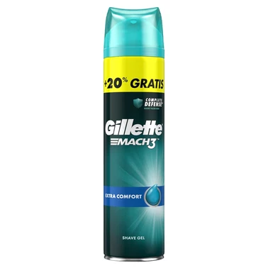 Gillette Mach3 Extra Comfort Żel do golenia dla mężczyzn 240 ml  - 2