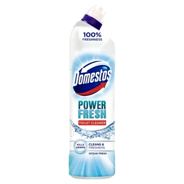 Domestos Power Fresh Ocean Fresh Żel do czyszczenia toalet 700 ml - 1