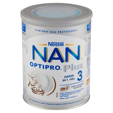 NAN OPTIPRO Plus 3 HMO Produkt na bazie mleka dla małych dzieci 800 g - 3