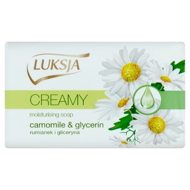 Luksja Creamy Mydło rumianek i gliceryna 90 g - 0
