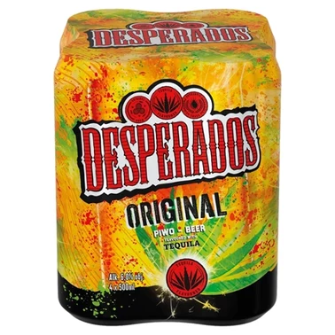 Desperados Original Piwo 4 x 500 ml - 4