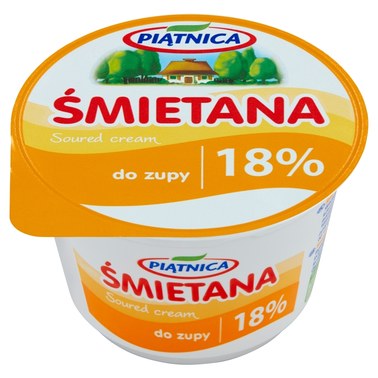 Piątnica Śmietana do zupy 18% 200 g - 2