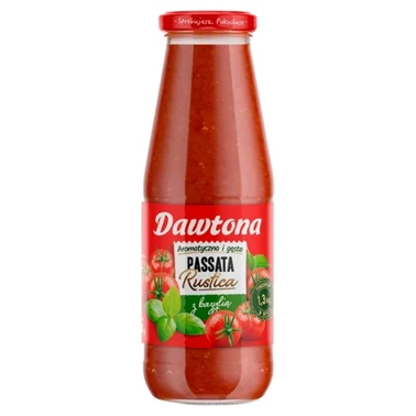 Dawtona Passata Rustica z bazylią 690 g - 1