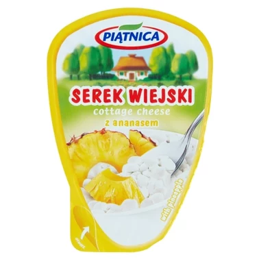 Piątnica Serek wiejski z ananasem 150 g - 1