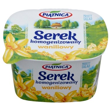Piątnica Serek homogenizowany waniliowy 150 g - 0