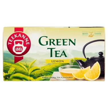 Teekanne Green Tea Lemon Aromatyzowana herbata zielona 35 g (20 x 1,75 g) - 2