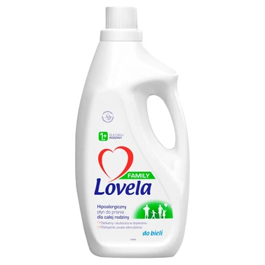 Lovela Family Hipoalergiczny płyn do prania do bieli 1,85 l (28 prań) - 0