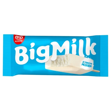 Big Milk Lody o smaku śmietankowo-waniliowym 100 ml - 1