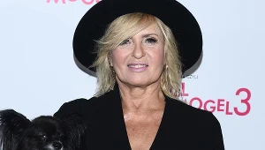 Ewa Kasprzyk nie rozstaje się ze swoim pupilem. Pies to podarek od Jana Klimenta po "Tańcu z gwiazdami"