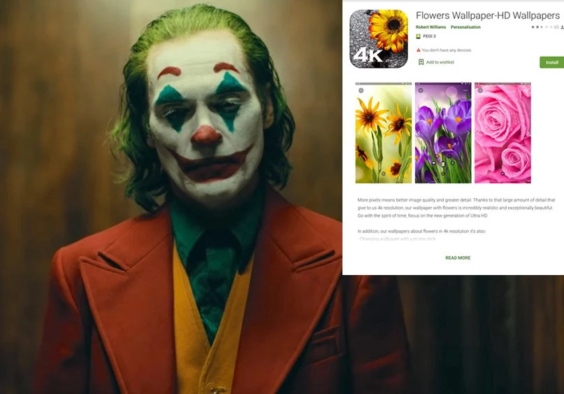 Najnowsza aplikacja zaatakowana przez malware Joker