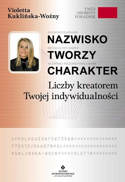 Okładka książki "Nazwisko tworzy charakter"