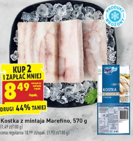 Kostka z mintaja Marefino