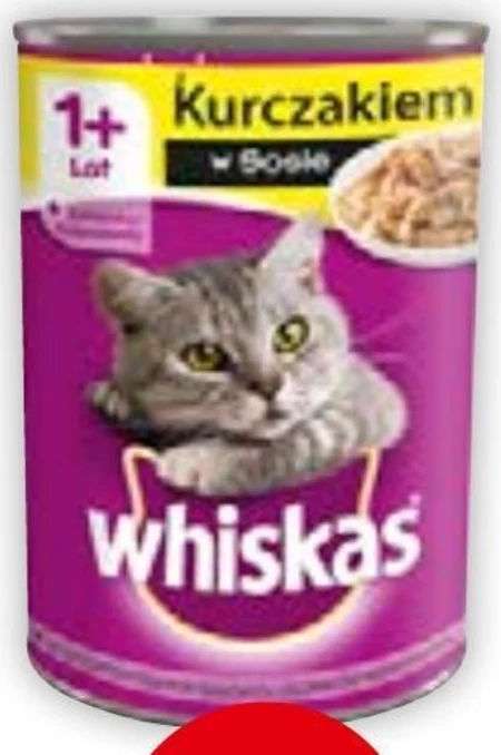 Karma dla kota Whiskas
