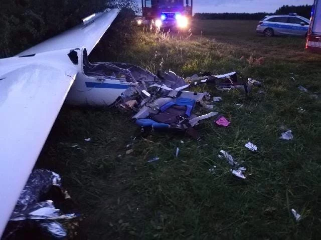 Zdjęcie z miejsca wypadku Zdjęcie z miejsca wypadku