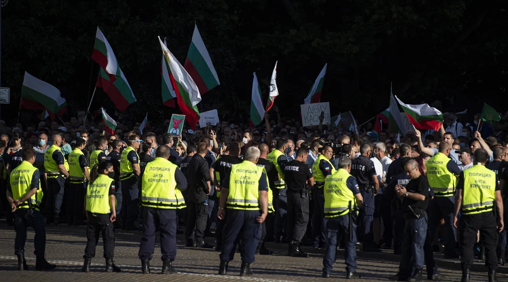 Protesty w Bułgarii