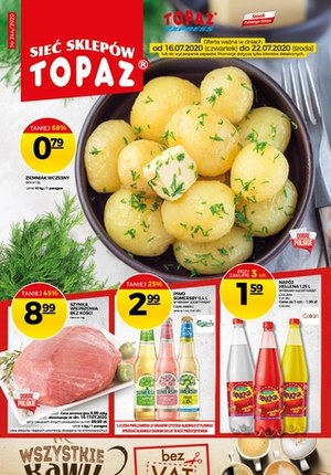 Gazetka promocyjna Topaz - Każdy dzień z uśmiechem w Topaz!