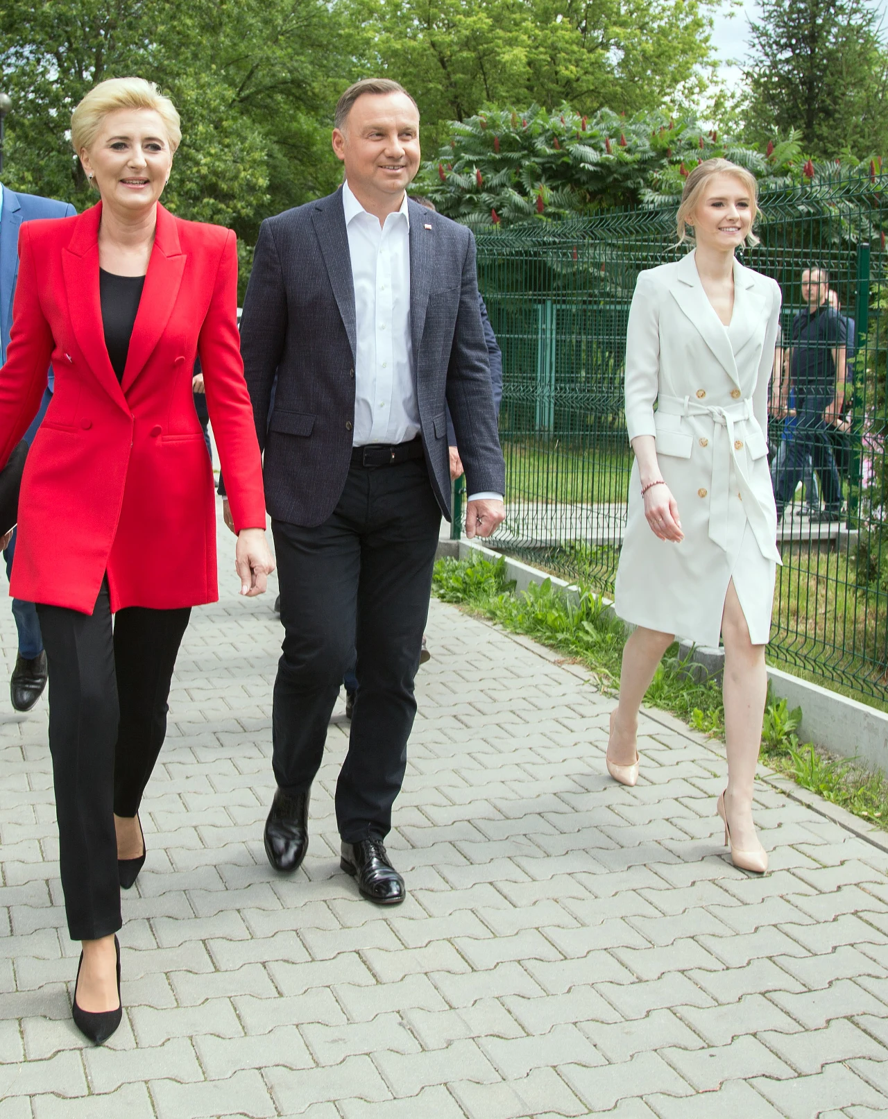 Agata Kornhauser-Duda, Andrzej Duda, Kinga Duda Agata Kornhauser-Duda, Andrzej Duda, Kinga Duda