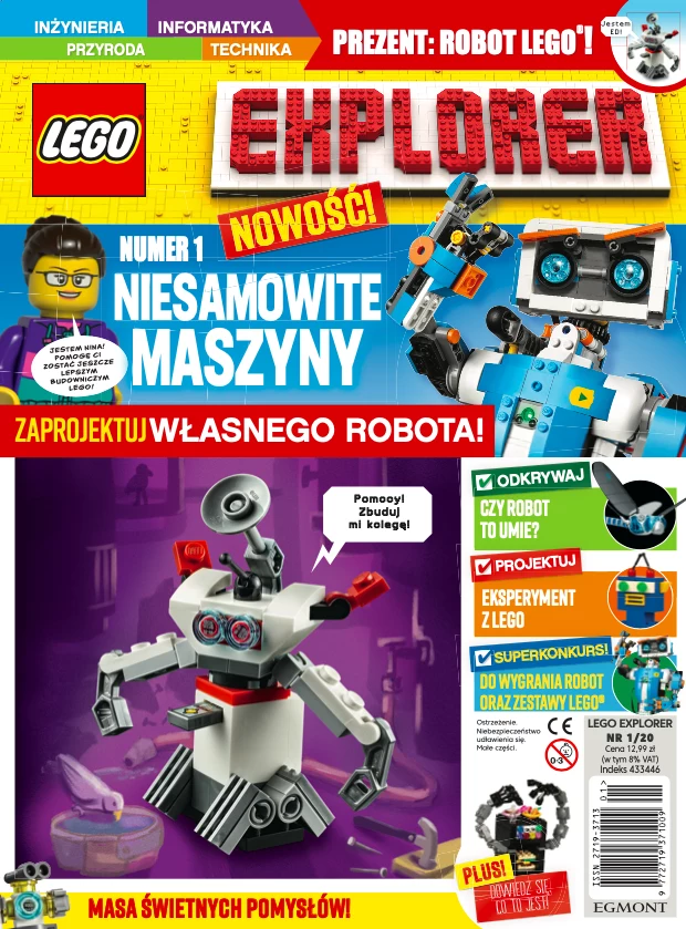 ​LEGO EXPLORER - magazyn dla dzieci w duchu edukacji STEM